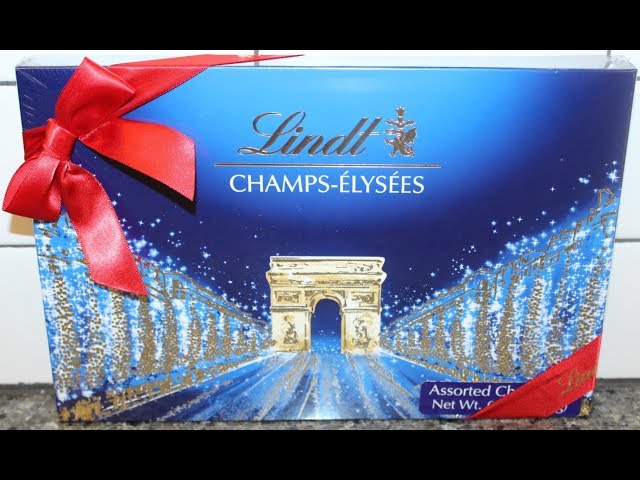  Lindt Champs Elysées Chocolate Box Gourmet Milk and