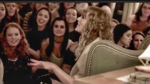 Taylor Swift Talking about "This is why we can