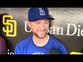 Eric Lauer talks about joining the Dodgers and responds to usage comments with the Toronto Blue Jays