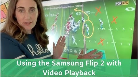 Using the Samsung Flip2 with Video Playback