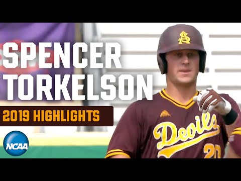 Spencer Torkelson Arizona State highlights: 2019 NCAA regionals