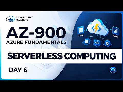 AZ-900 Serverless Computing Explained | Azure Functions, Logic Apps & Exam Tips