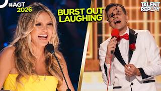 Heidi Klum Couldn’t Stop Laughing At This Hilarious Performance | AGT 2026 [4K]