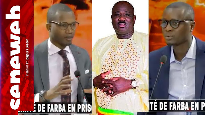 Curieuse coïncidence dans la com- sur le dossier médical de Farba Ngom