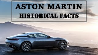Amazing Historical Facts | Aston Martin | TechWagon