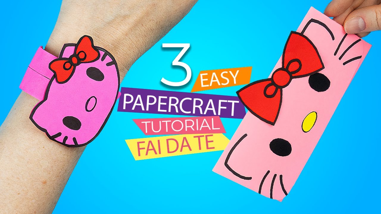 3 DIY BACK TO SCHOOL IDEAS | PAPER CRAFT - YouTube