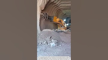 How Tunnel Boring Machines Cut Solid Rock Underground