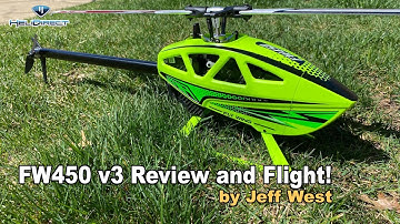 FW450 V3 GPS Review and Flight by Jeff West!
