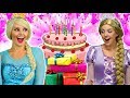 DISNEY PRINCESS Birthday. (With Elsa, Rapunzel, Belle, Cinderella and Anna) Totally TV