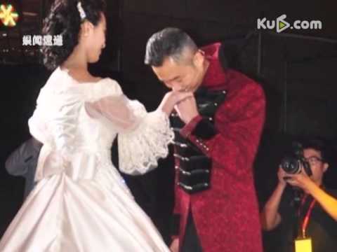 主持人程雷与小18岁娇妻大婚 新郎深情献吻