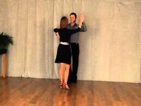 Samba Side Basic - Ballroom Dance Lesson, Mandy Carlisle, Ilya Velednitskiy #2466