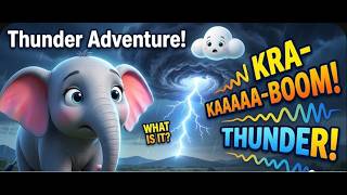 Why Does It Thunder? | Fun Science for Kids with Ellie the Elephant