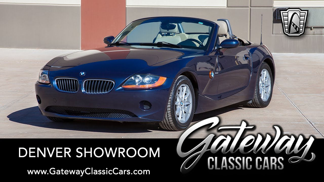 04 Bmw Z4 Convertible For Sale Gateway Classic Cars Denver 734 Youtube