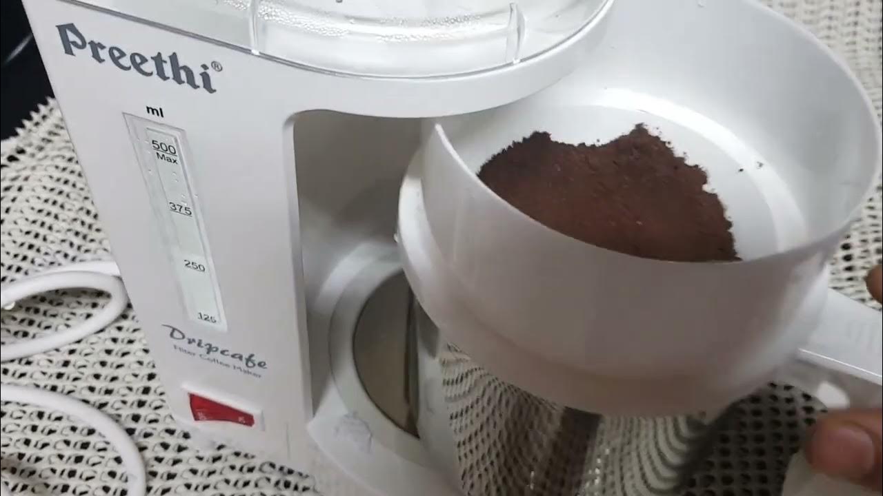 How to use Preethi Coffee Filter YouTube
