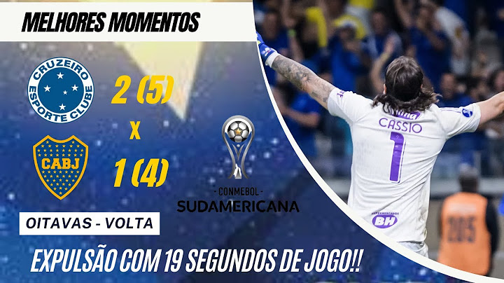 CRUZEIRO 2 (5) X (4) 1 BOCA JUNIORS - MELHORES MOMENTOS