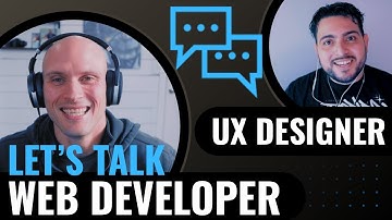 Chatting With Developers #1 // Web Development VS Web Design with Guest Enok Madrid a UX/UI Designer