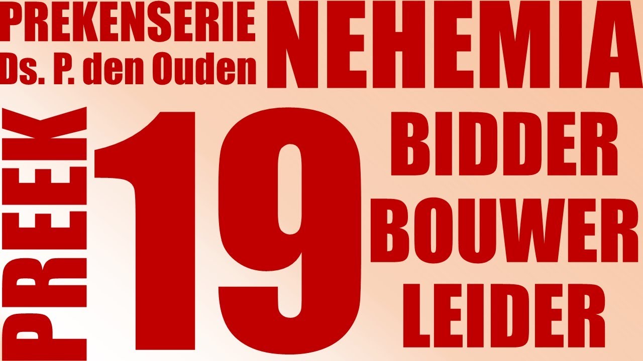 Ds. P. den Ouden Nehemia 13 49 YouTube Ds. P. den Ouden Nehemia 13 49 YouTube