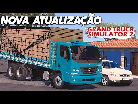 EXCLUSIVO Nova Atualização Do Grand Truck Simulator 2 e Novidades Do GTS 3