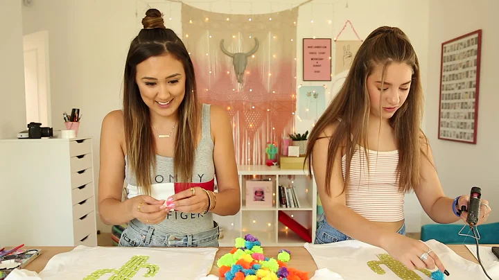 DIY Cactus TShirts with LaurDIY! || Mackenzie Zieg...