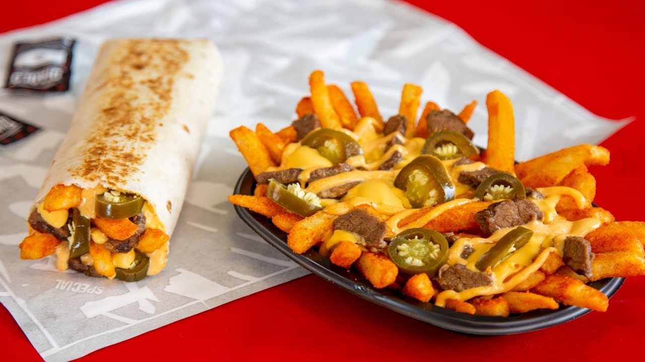 CarBS Taco Bell Steak Rattlesnake Fries Burrito YouTube