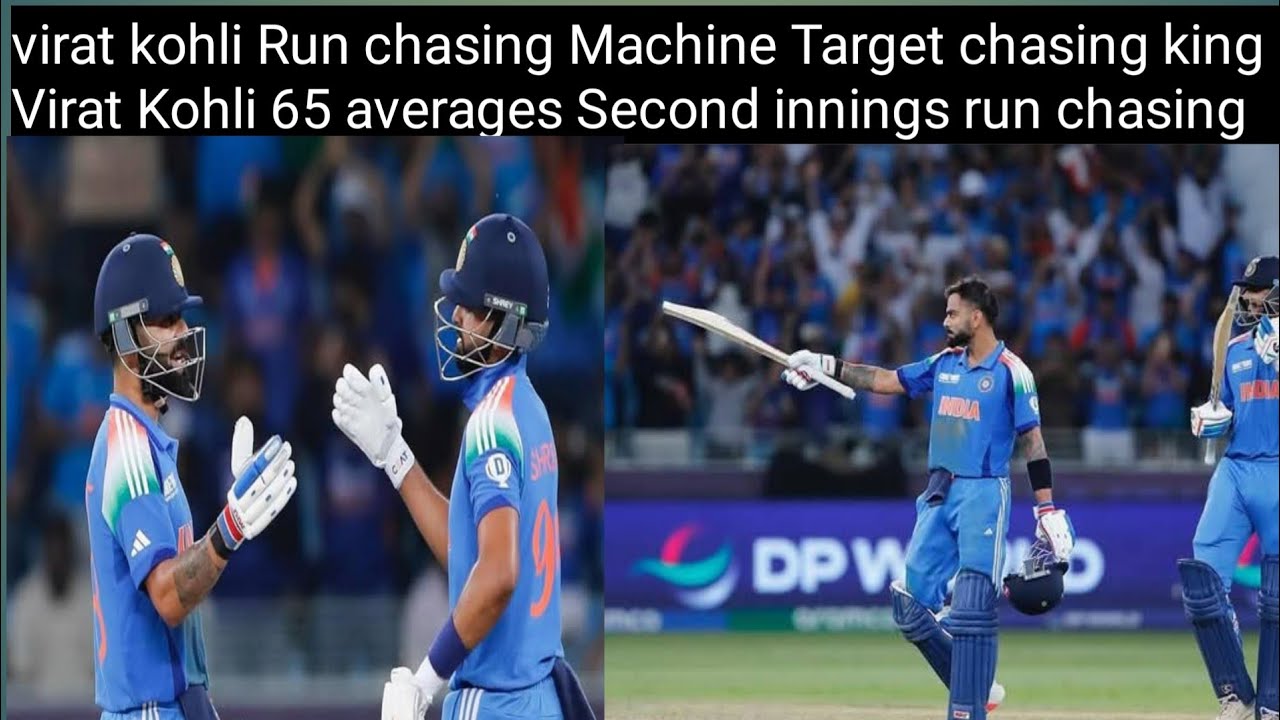 Virat Kohli batsman the best thing in the world Target Chasing King ...