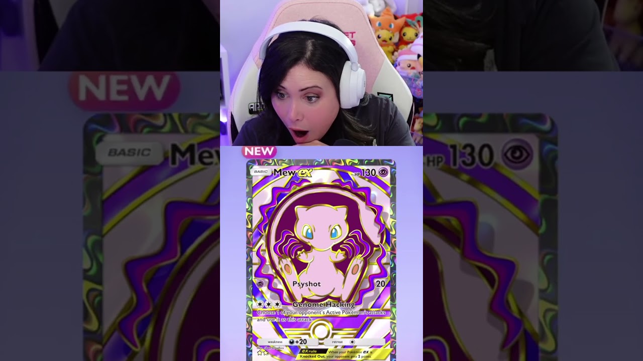 FULL ART MEW EX from DELUXE PACK: EX 