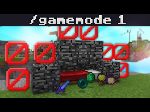 BEDWARS TROLL *gamemode 1, tek atan kılıç..* -minecraft troll