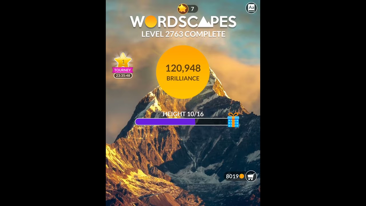 Wordscapes Level 2763 Answers - YouTube