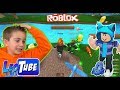 Leo y Mikel en Epic Mini Games en Roblox