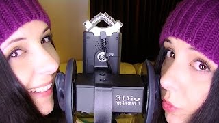 ASMR Let Me Give You SKisses!  Twin Binaural SK And Kiss Sounds To Trigger Tingles & Help You Relax