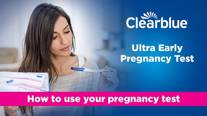 Clear blue early detection pregnancy test instructions