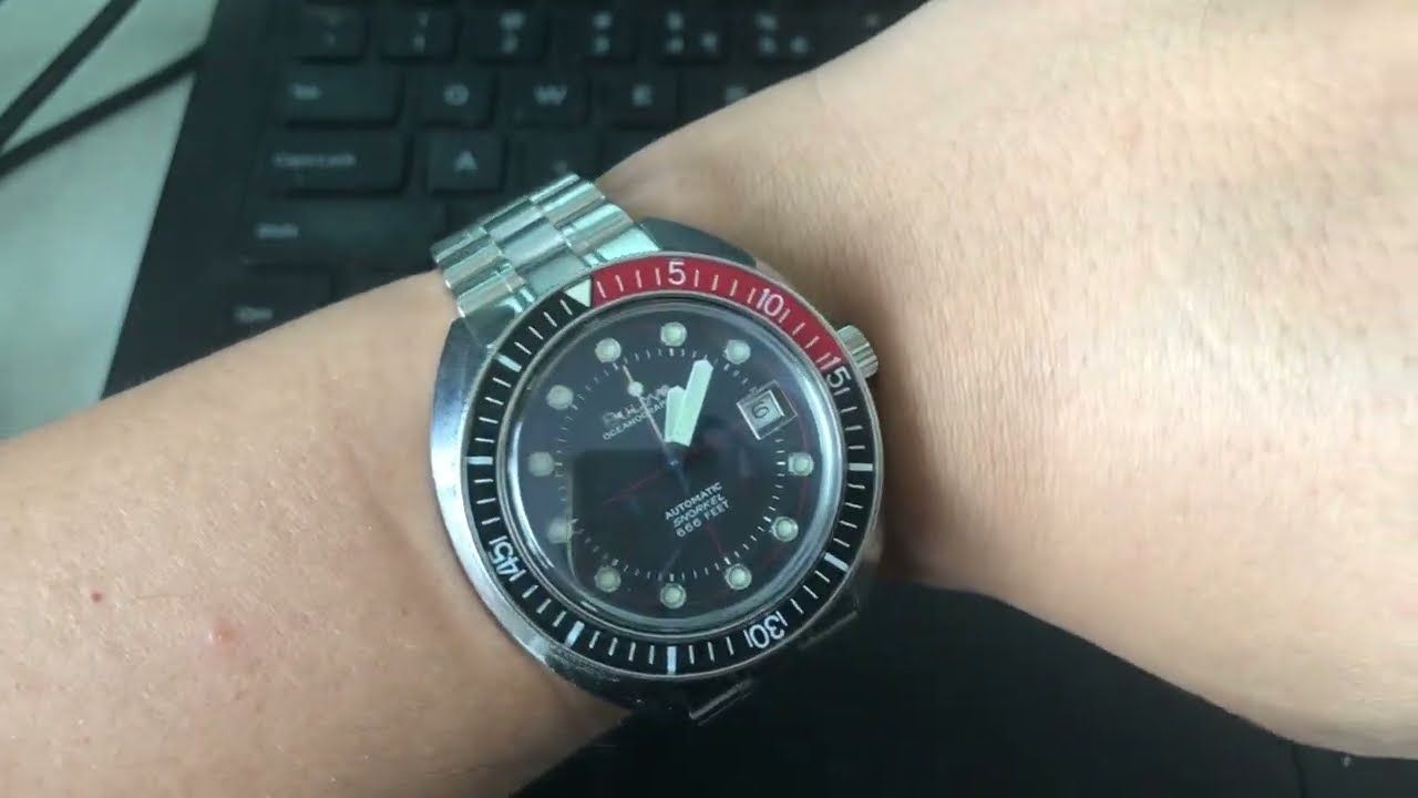 A Beautiful 1970s Dive Watch - Bulova Oceanographer Snorkel “Devil Diver” Reference 98B320