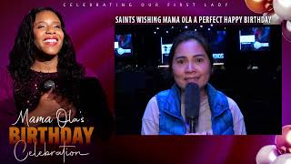 Saints from Japan, Switzerland, and across the world are wishing Mama A perfect Happy Birthday.