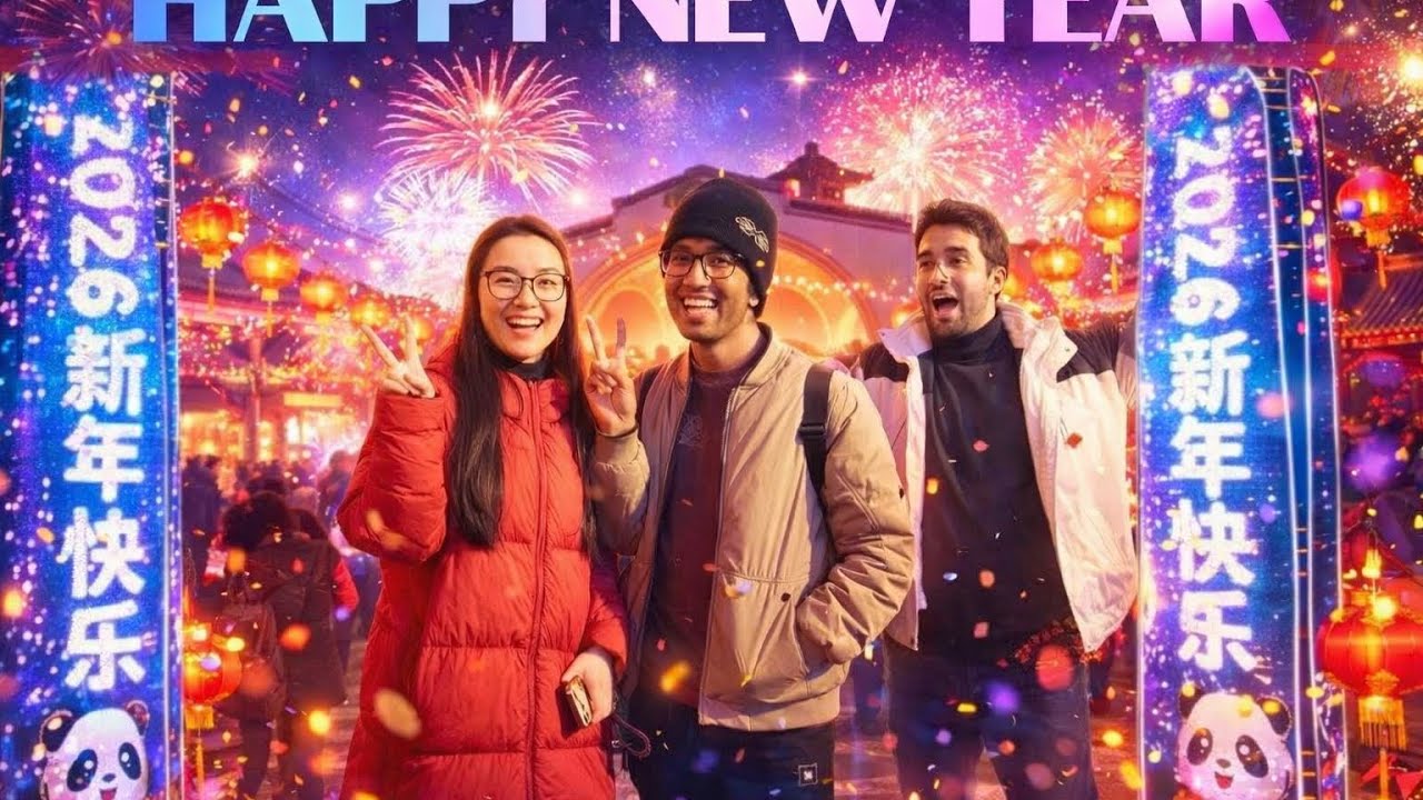 Happy New Year 2026| New year Eves in China| Celebration 