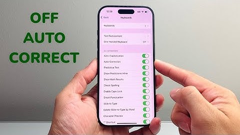 How To Turn Off Auto Correct on iPhone