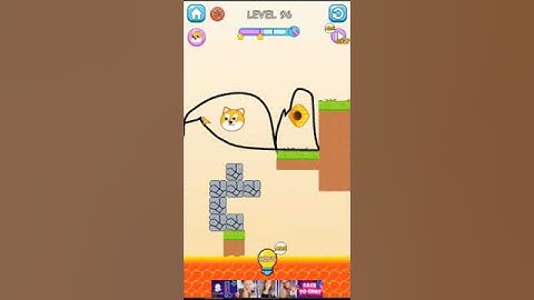 Save the Dog game level 96 | Game Play #shorts #short  #funny #gameplay #funnygame