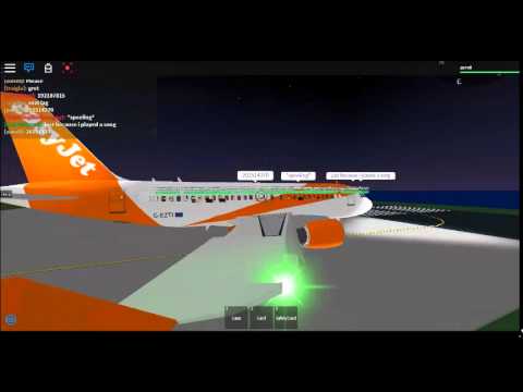 Roblox Easyjet Flight Water Landing Youtube - easyjet roblox flight ezy5895 youtube