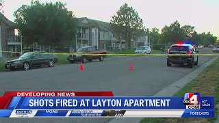 Man in custody after shots fired at a Layton apartment