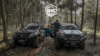 4WD Weekend Family Adventure 1 // Baksos,Offroad,Camping //  Offroad Pajero Fortuner Jk Land Cruiser