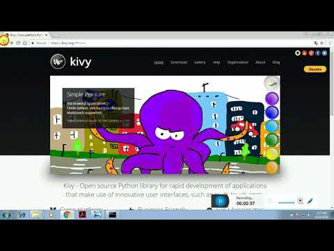 install kivy in window and run in hindi