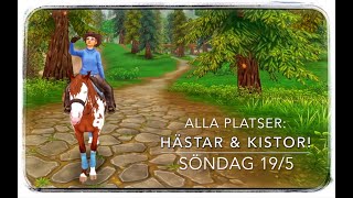 ALLA PLATSER: hästar & kistor (söndag 19/5) - CAMP WESTERN // Star stable