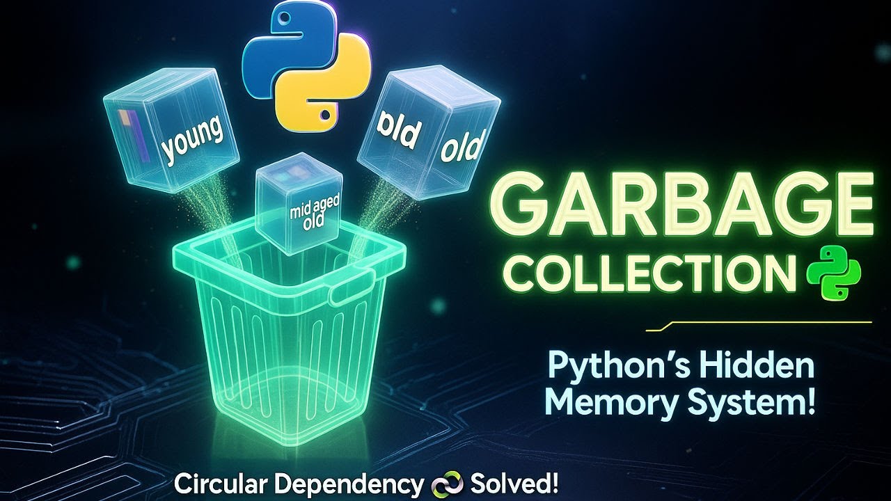 Master Python Memory Management: Garbage Collection + Circular Dependency Deep Dive