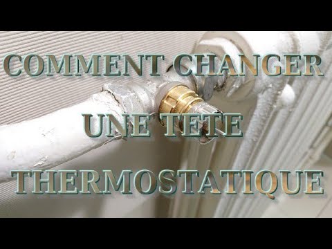 COMMENT CHANGER UN ROBINET DE RADIATEUR