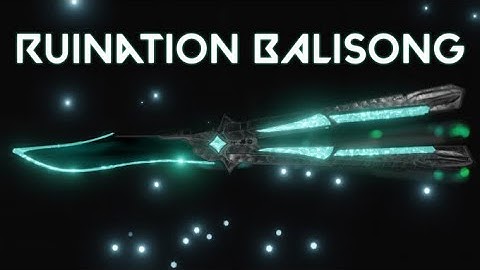 Ruination Balisong (Blender 20x Timelapse)
