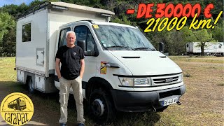 À 64 ans il Voyage Seul dans ce Camion de 6,6 tonnes