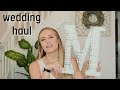 Huge Wedding Decor Haul | Amazon, Etsy, Hobby Lobby