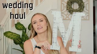 Huge Wedding Decor Haul | Amazon, Etsy, Hobby Lobby