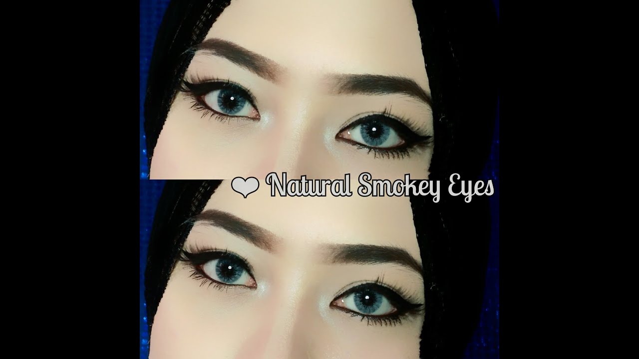 Tutorial Alis Tanpa Dicukur Natural Smokey Eyes YouTube