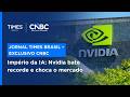 Balanço da Nvidia supera previsões com receita de US$ 75 bilhões em data centers e margem de 74,9%