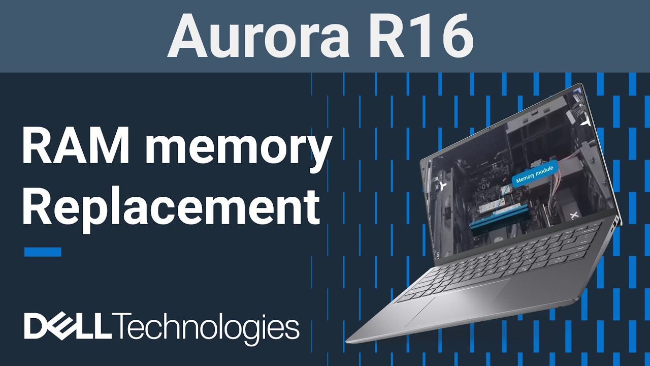 Alienware Aurora R16 | How to replace the RAM memory module - YouTube